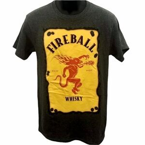 Fireball Whiskey Cinnamon Men’s Graphic T-shirt S